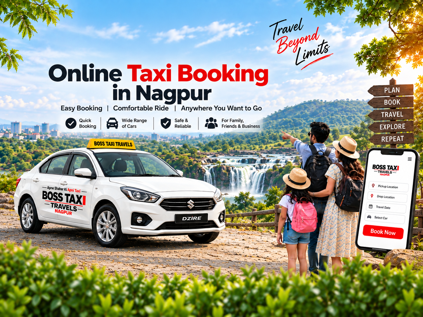 Online Taxi Booking in Nagpur